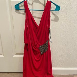Calvin Klein Red Dress size 4